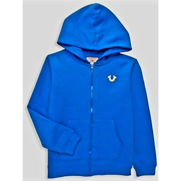 NWT UNISEX TRUE RELIGION ZIP UP HOODIE - Picture 2 of 6